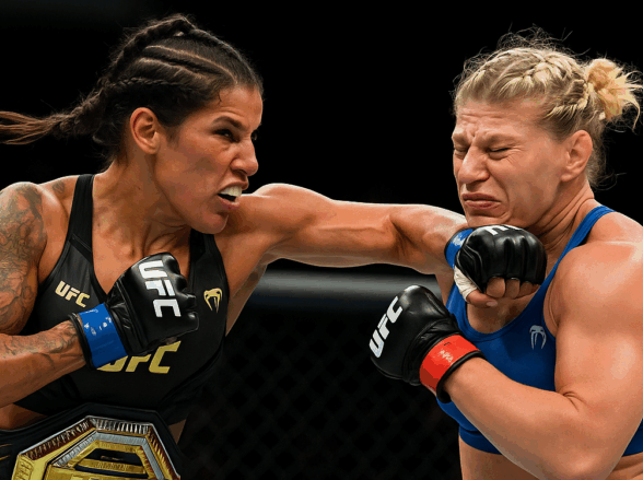 Η Τζουλιάνα Πένια και η Κάιλα Χάρισον στο UFC 316 bet365